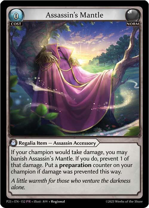 Assassin's Mantle (152)