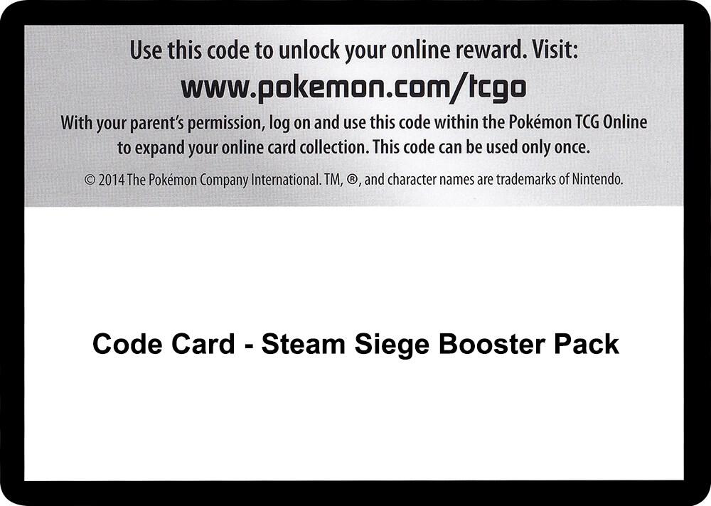 Code Card - Steam Siege Booster Pack