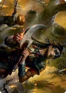 Harvesttide Sentry Art Card