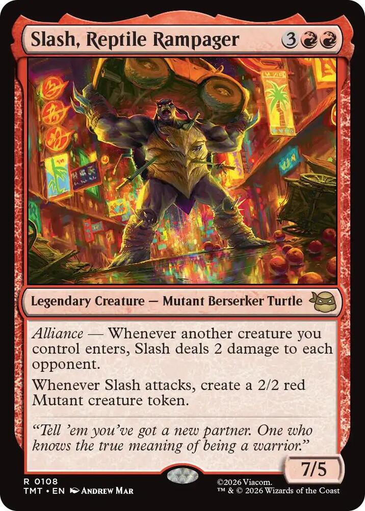 Slash, Reptile Rampager