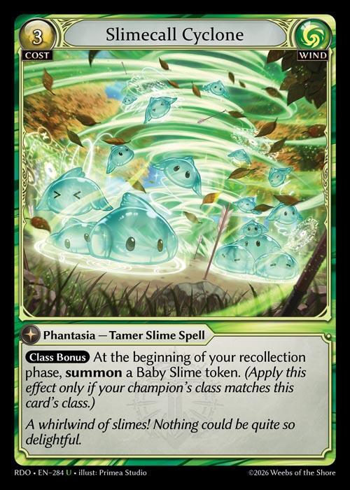 Slimecall Cyclone (Curio Foil)