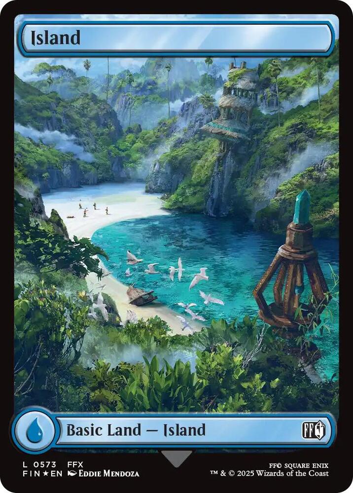 Island (0573) (Surge Foil)
