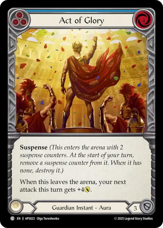 Act of Glory (Blue)