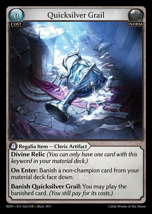 Quicksilver Grail