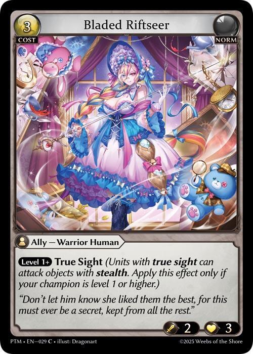 Bladed Riftseer (Curio Foil)
