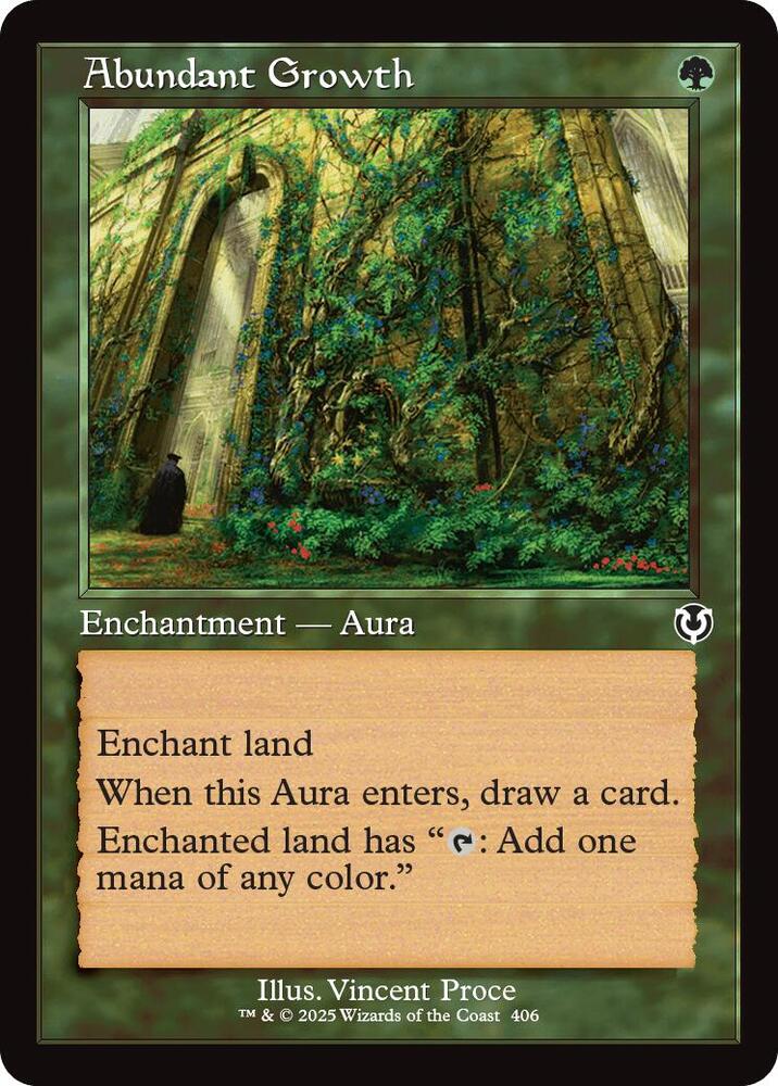 Abundant Growth (Retro Frame)
