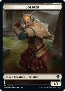 Soldier // Kobolds of Kher Keep Double-Sided Token