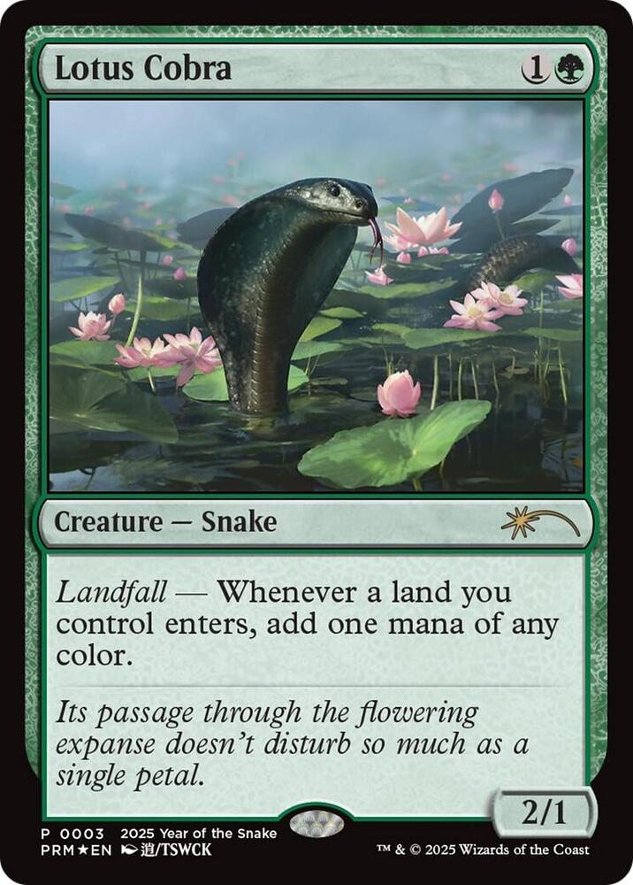 Lotus Cobra (Year of the Snake 2025)