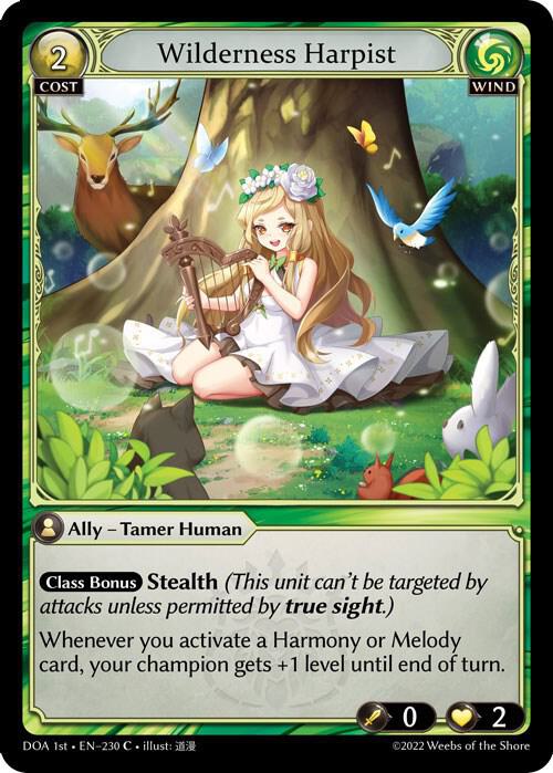 Wilderness Harpist