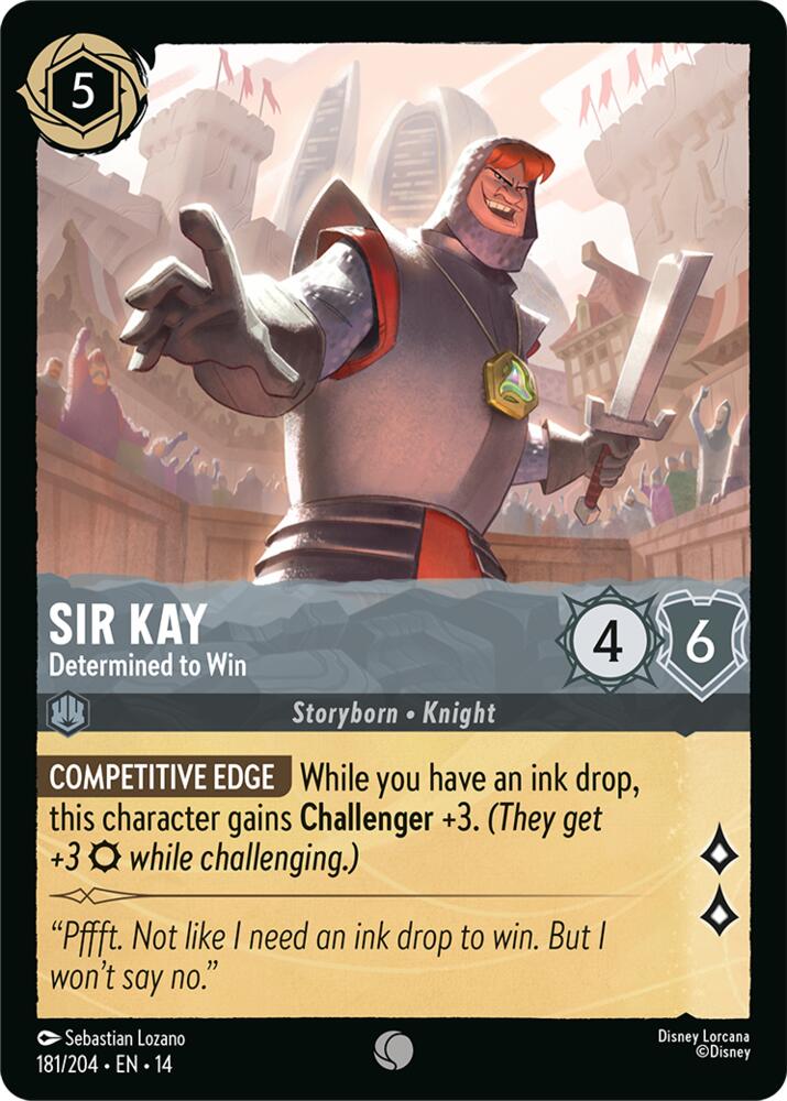 Sir Kay - Determined to Win