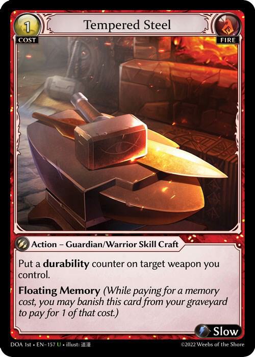 Tempered Steel