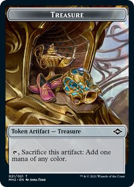 Treasure (021) // Zombie Army Double-Sided Token