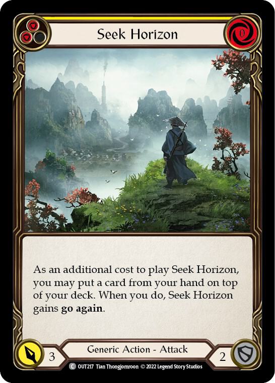 Seek Horizon (Yellow)