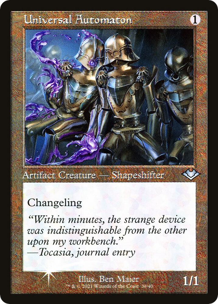 Universal Automaton (Retro Frame)