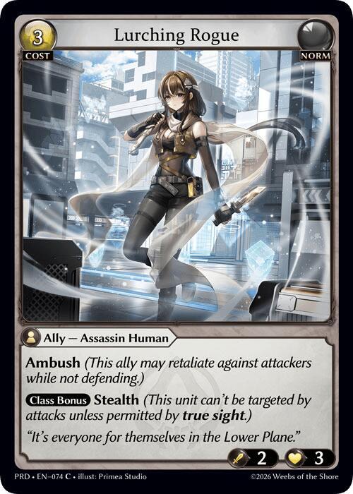 Lurching Rogue (Interference Curio Foil)