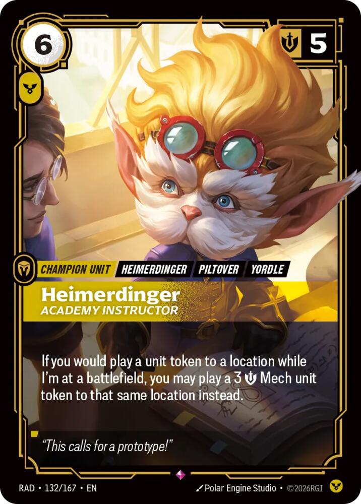 Heimerdinger, Academy Instructor