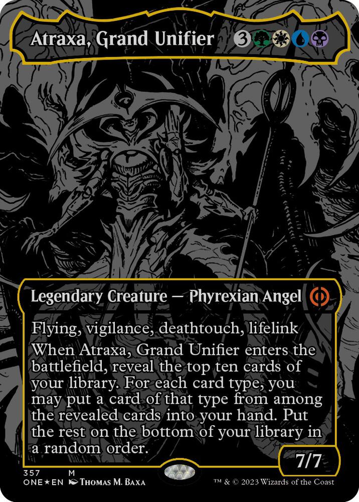 Atraxa, Grand Unifier (Oil Slick Raised Foil)