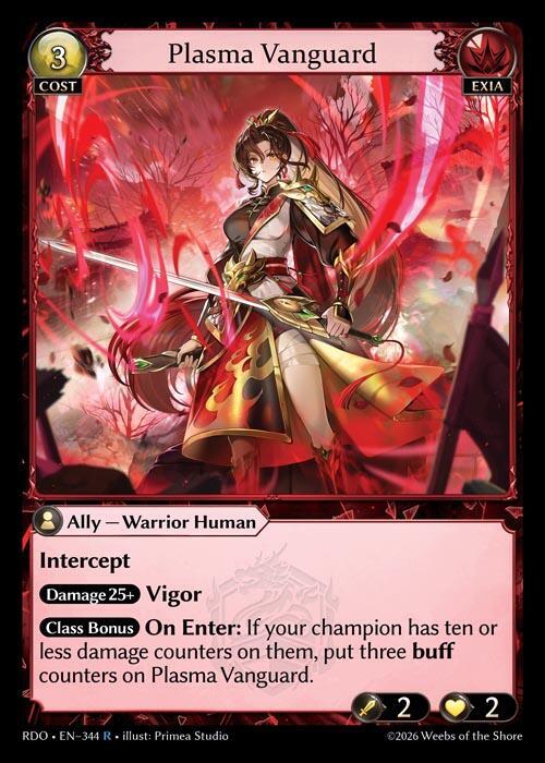 Plasma Vanguard