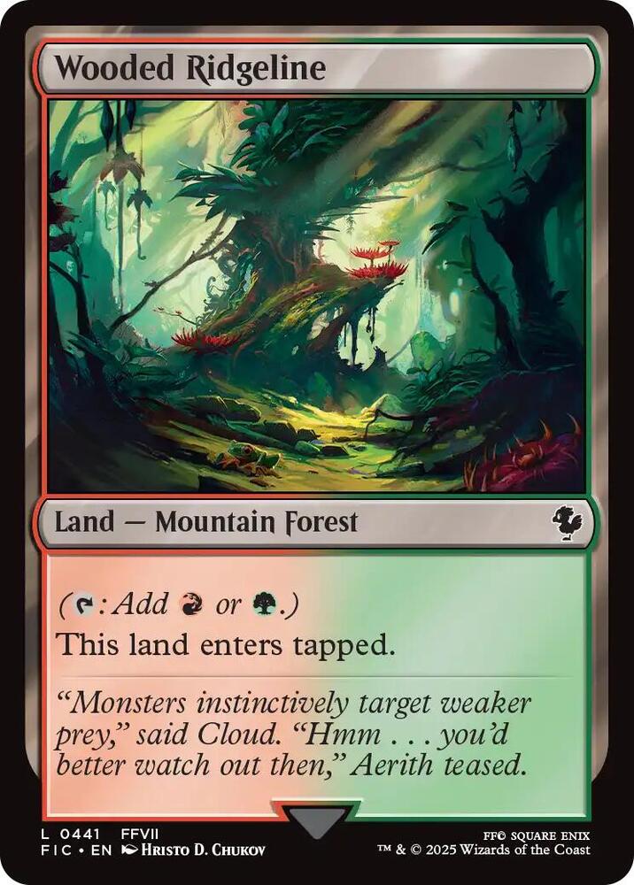 Wooded Ridgeline (Surge Foil)