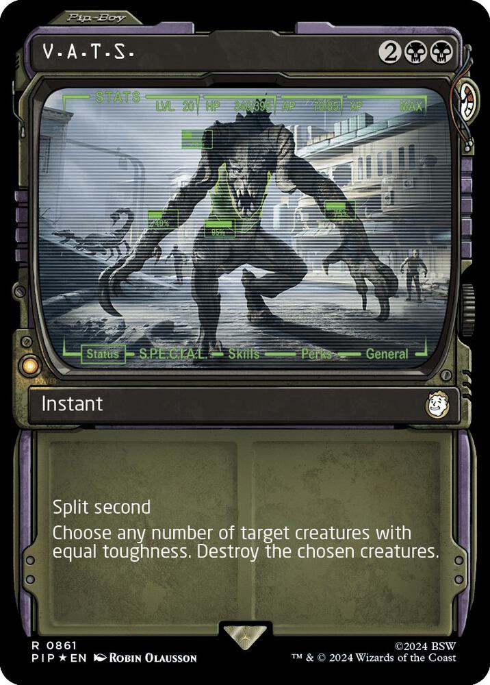 V.A.T.S. (Showcase) (Surge Foil)