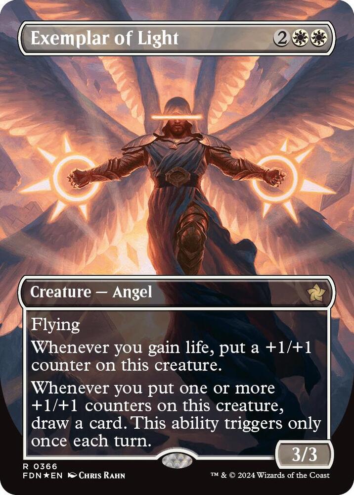 Exemplar of Light (Borderless) (Mana Foil)