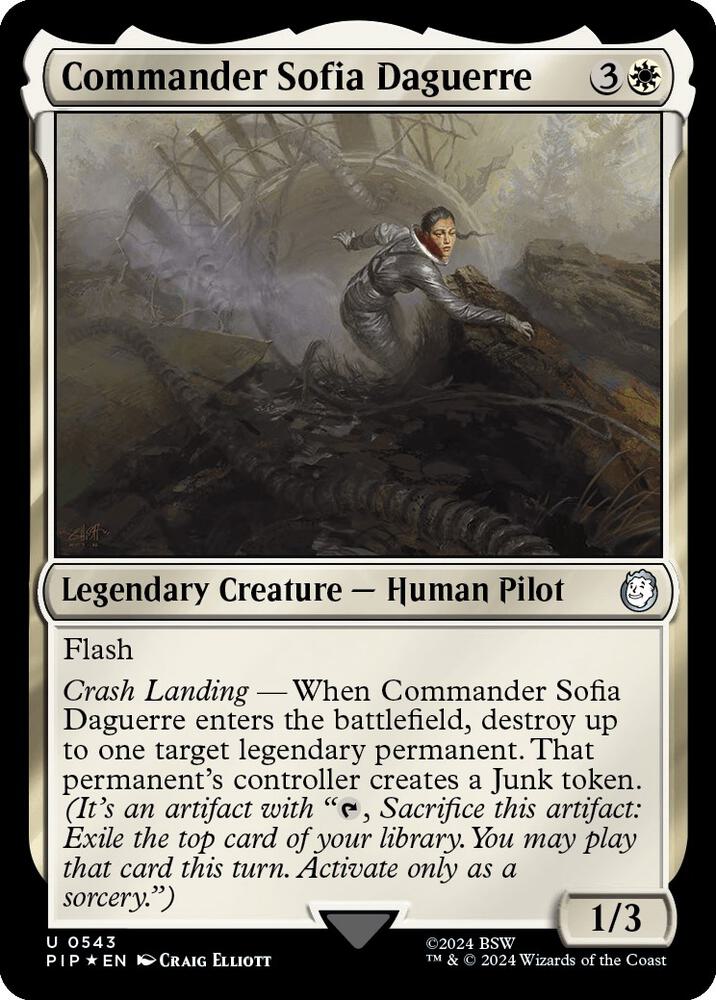 Commander Sofia Daguerre (Surge Foil)