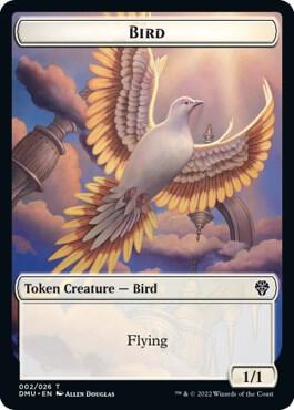 Bird (002) // Goblin Double-Sided Token