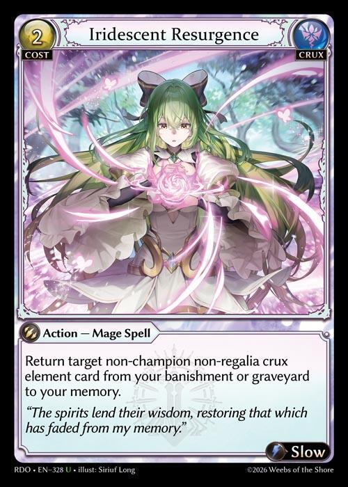 Iridescent Resurgence (Curio Foil)