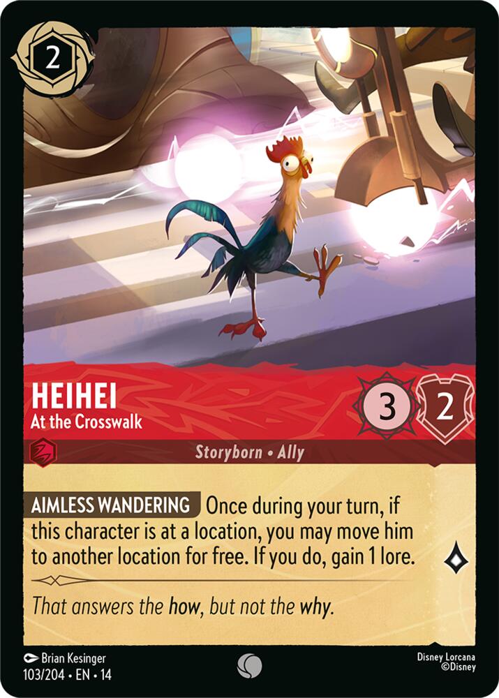 Heihei - At the Crosswalk
