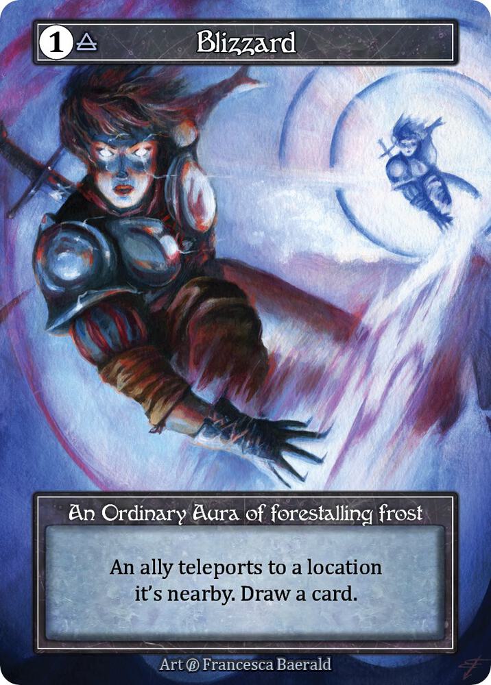 Blizzard (Foil) (Misprint)