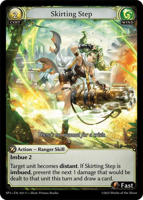 Skirting Step
