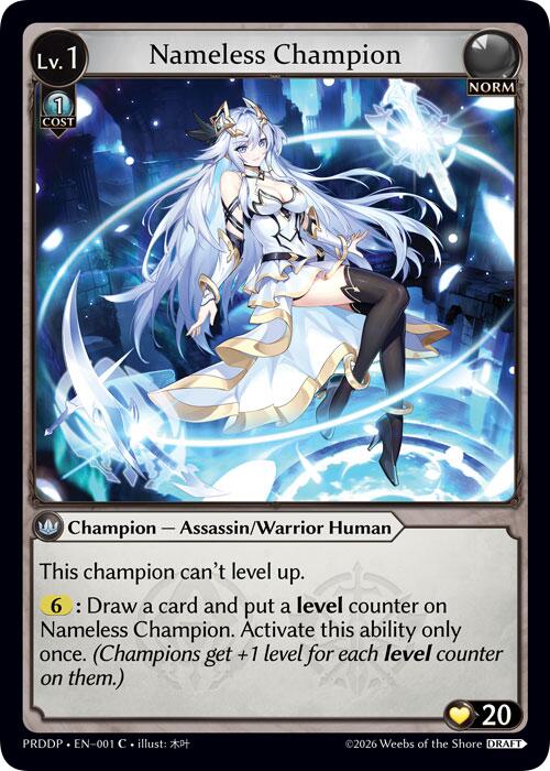 Nameless Champion (Assassin/Warrior)