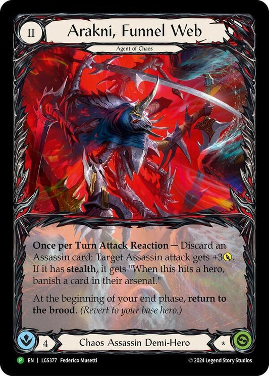 Arakni, Funnel Web (Extended Art) - LGS377