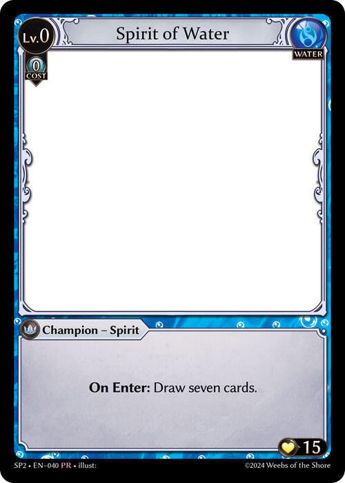 Spirit of Water