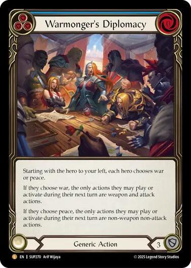 Warmonger's Diplomacy