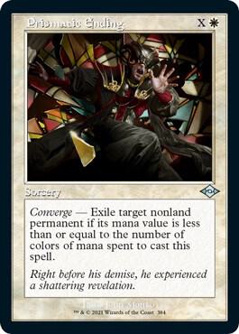 Prismatic Ending (Retro Frame) (Foil Etched)