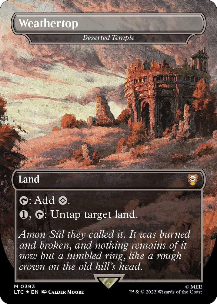 Weathertop - Deserted Temple (Surge Foil)