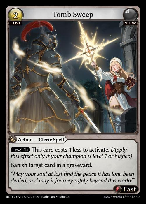 Tomb Sweep (Curio Foil)