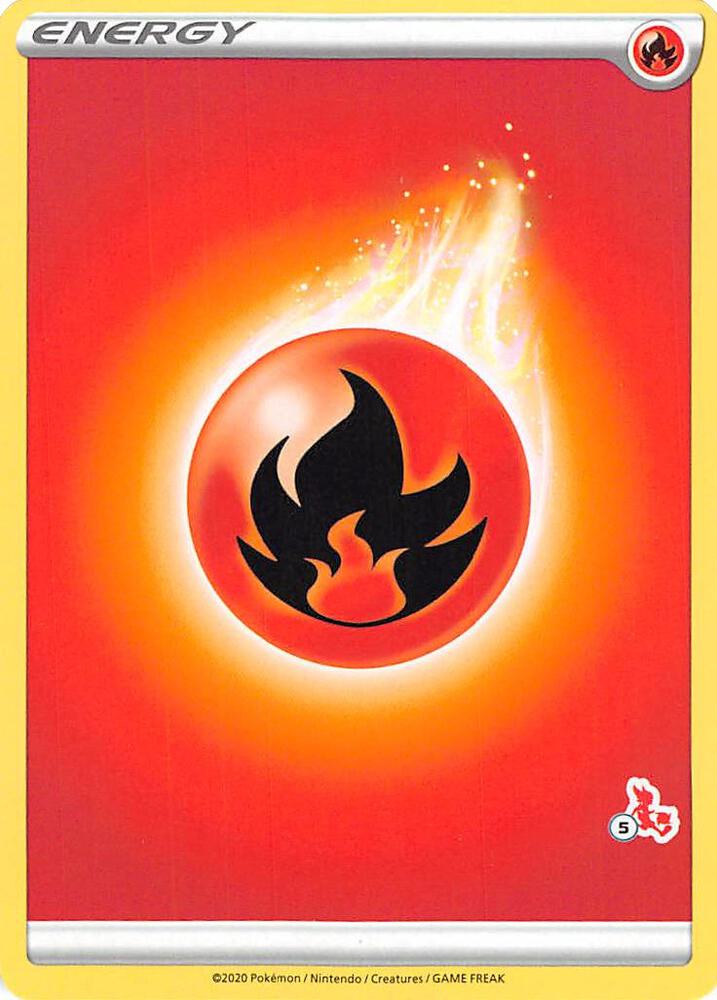 Fire Energy (#5 Cinderace Stamped)
