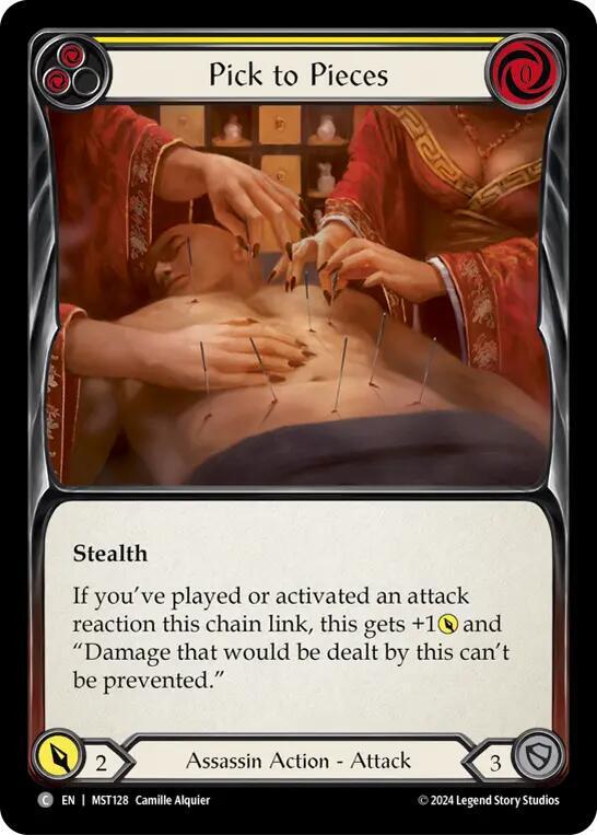 Pick to Pieces (Yellow)