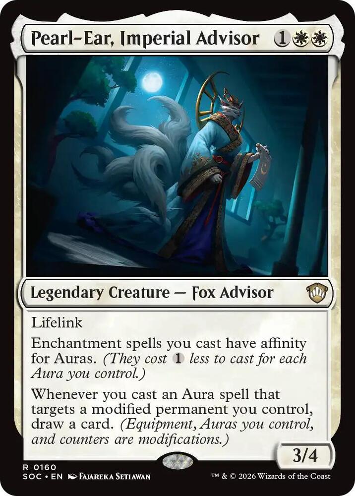 Pearl-Ear, Imperial Advisor