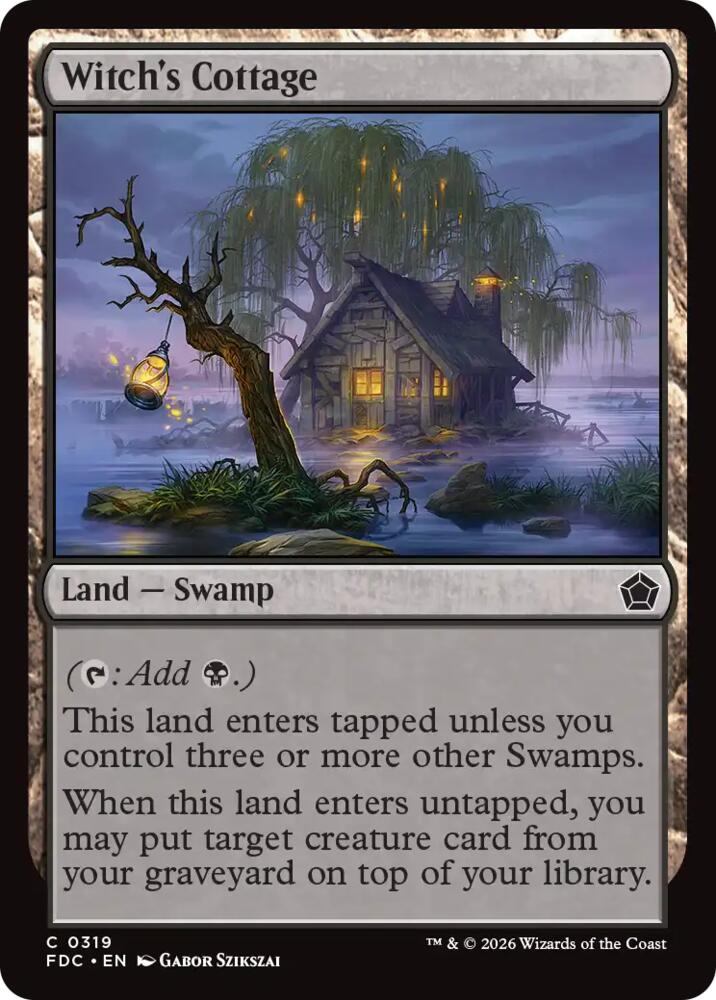 Witch's Cottage [Commander: Foundations]