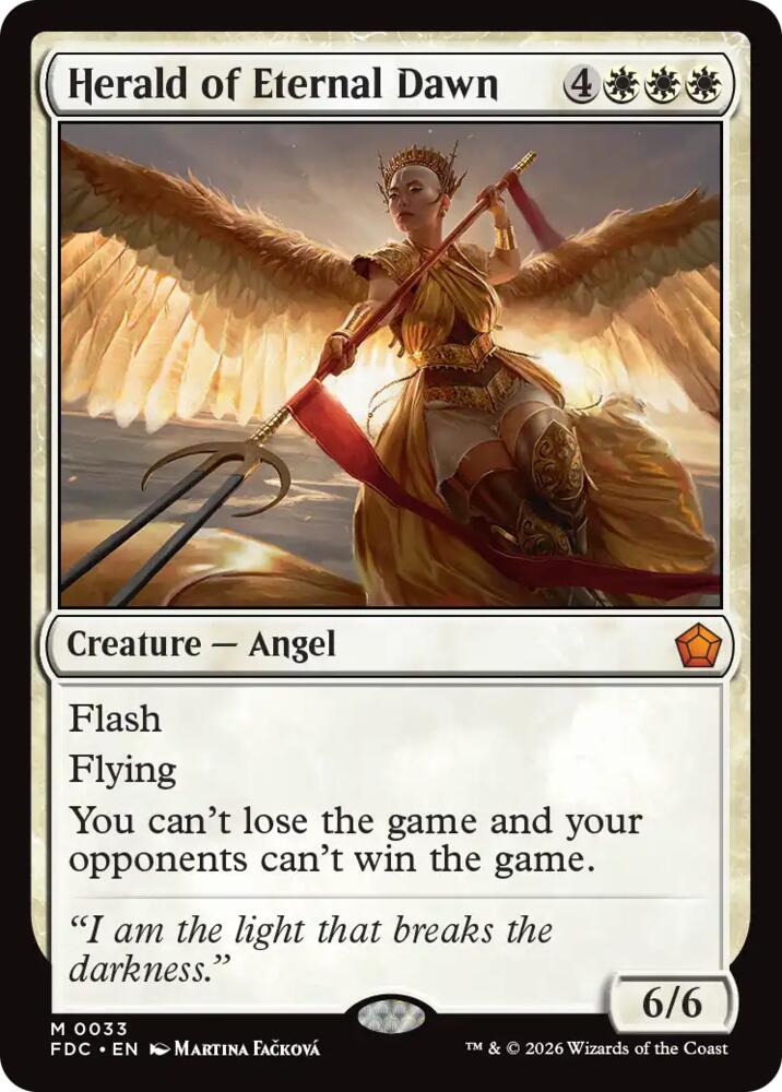 Herald of Eternal Dawn [Commander: Foundations]