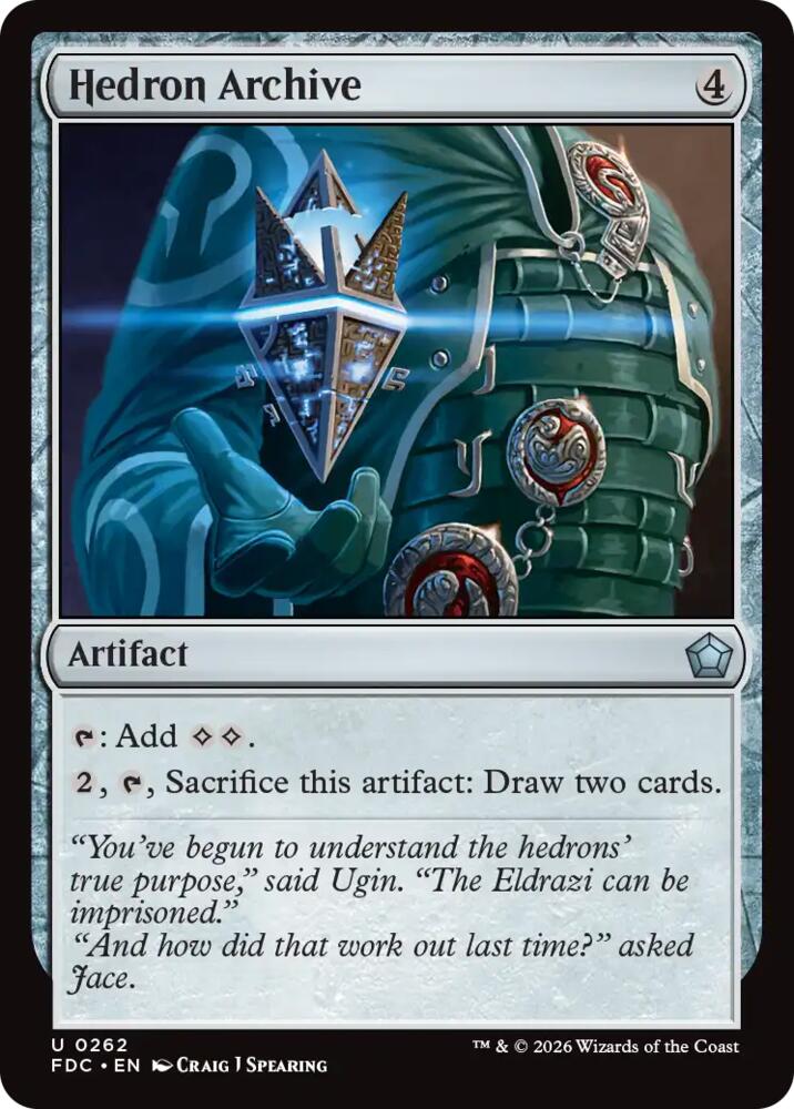 Hedron Archive [Commander: Foundations]
