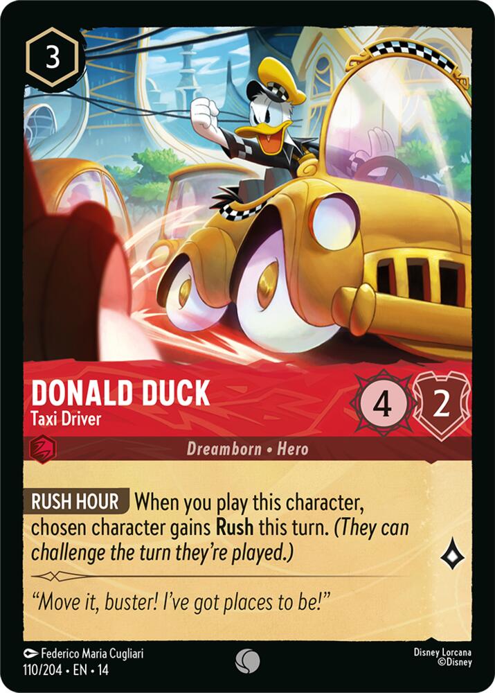 Donald Duck - Taxi Driver