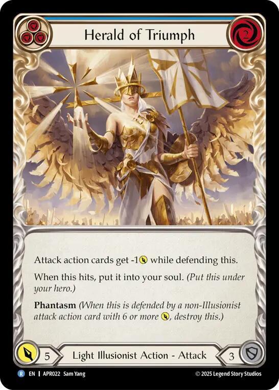 Herald of Triumph (Blue)
