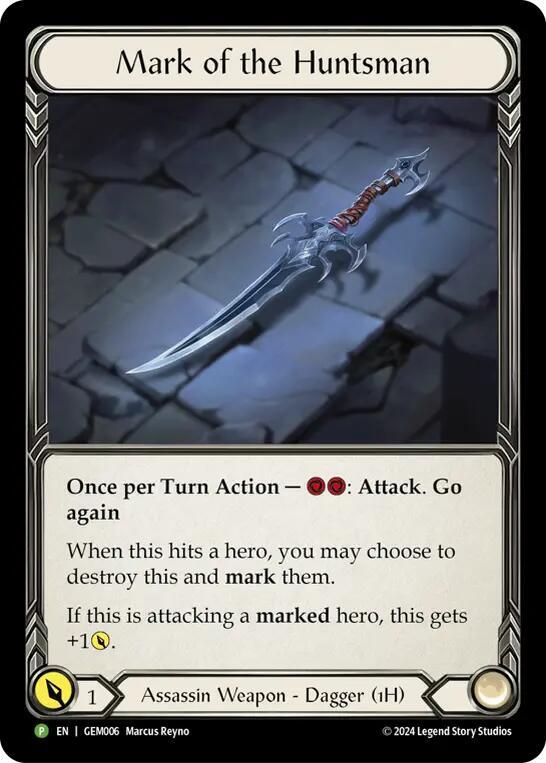 Mark of the Huntsman - GEM006