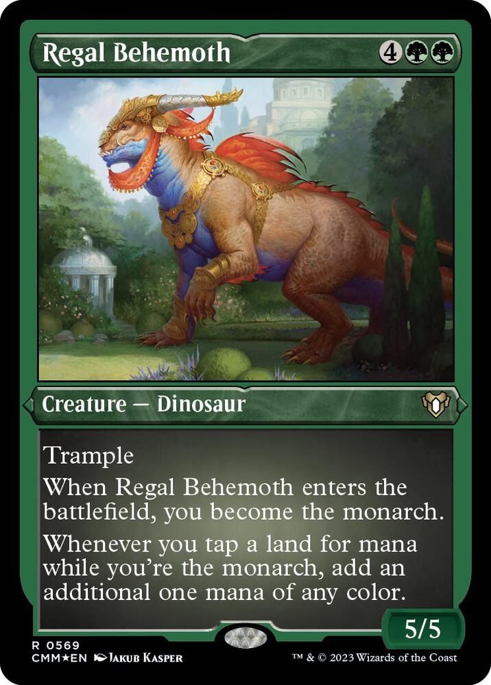 Regal Behemoth (Foil Etched)