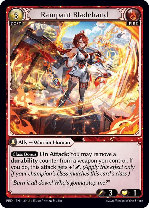 Rampant Bladehand (Interference Curio Foil)