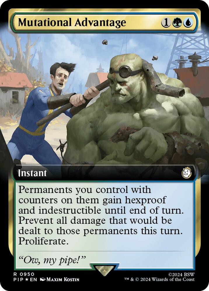 Mutational Advantage (Extended Art) (Surge Foil)